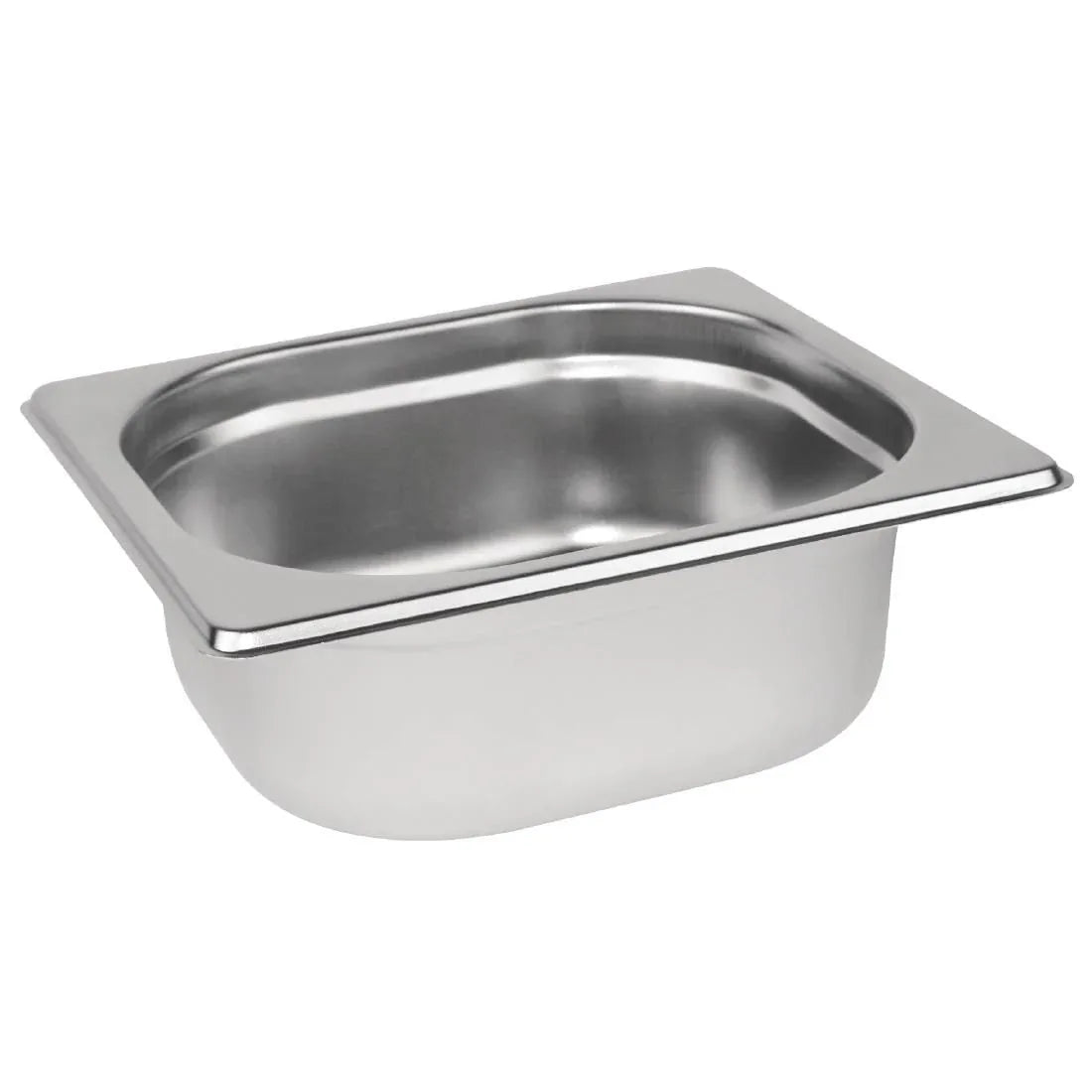 K985 Vogue Stainless Steel 1/6 Gastronorm Pan 65mm - JD Catering Equipment Solutions Ltd