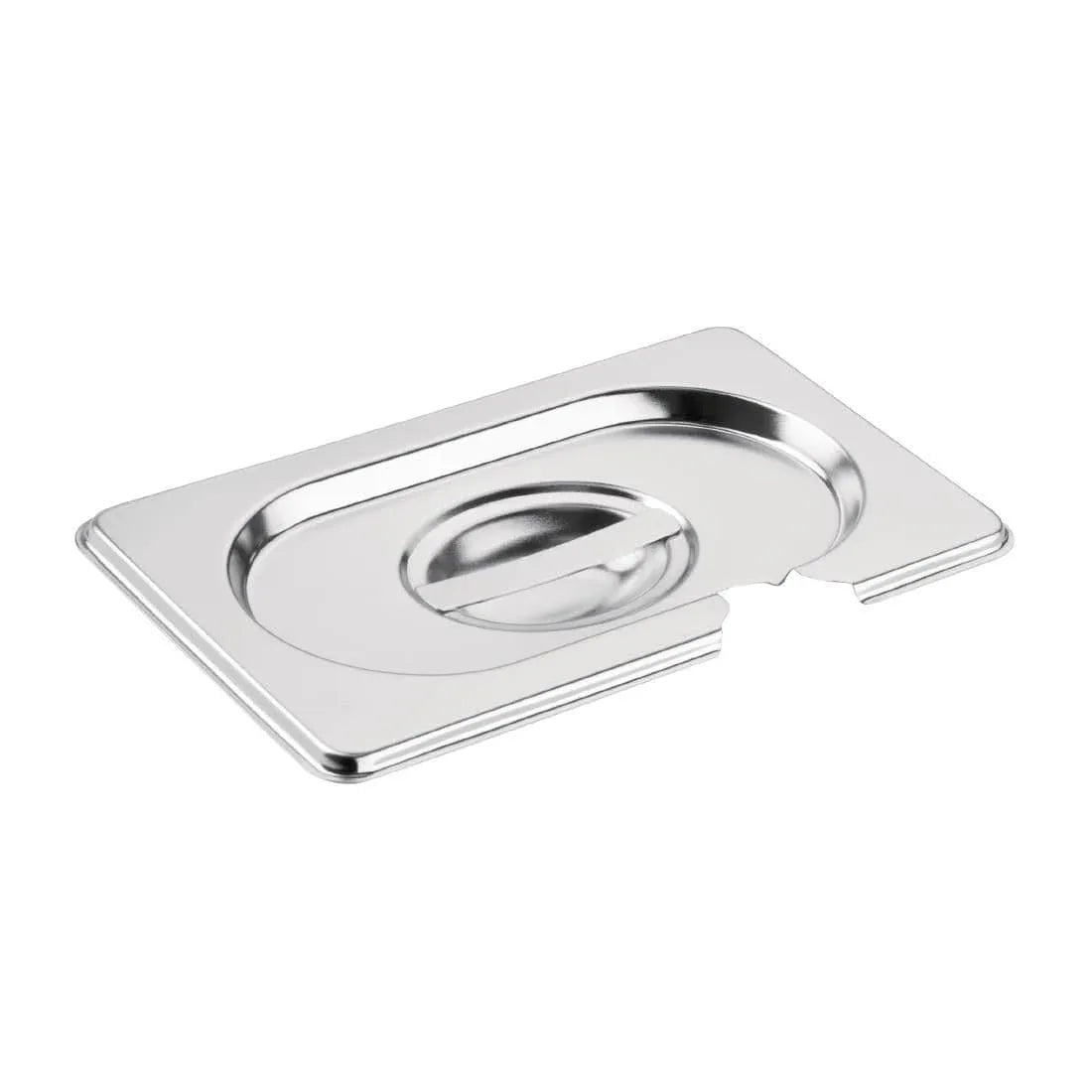 CB176 Vogue Stainless Steel 1/9 Gastronorm Notched Lid - JD Catering Equipment Solutions Ltd