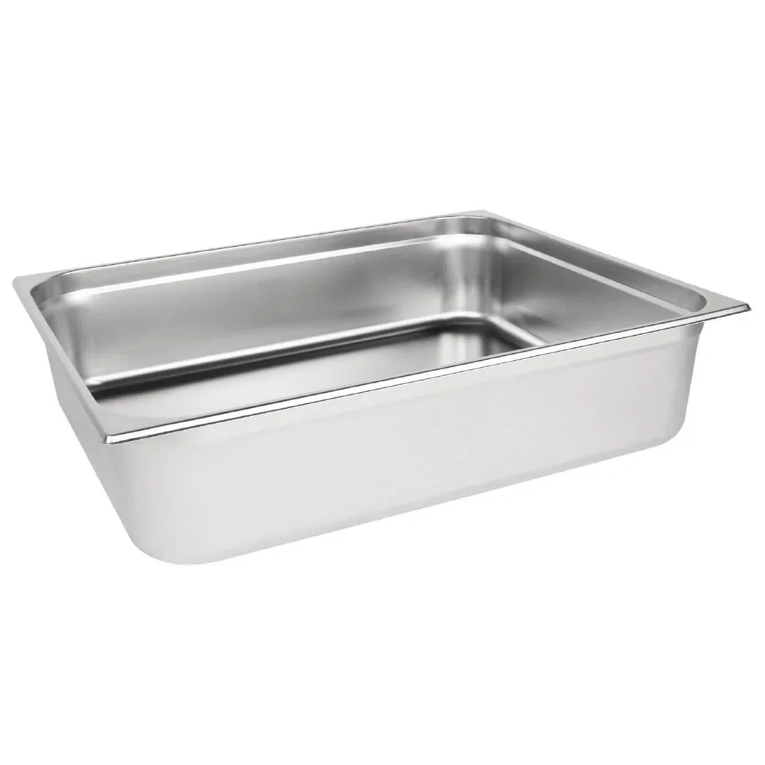 K807 Vogue Stainless Steel 2/1 Gastronorm Pan 150mm - JD Catering Equipment Solutions Ltd