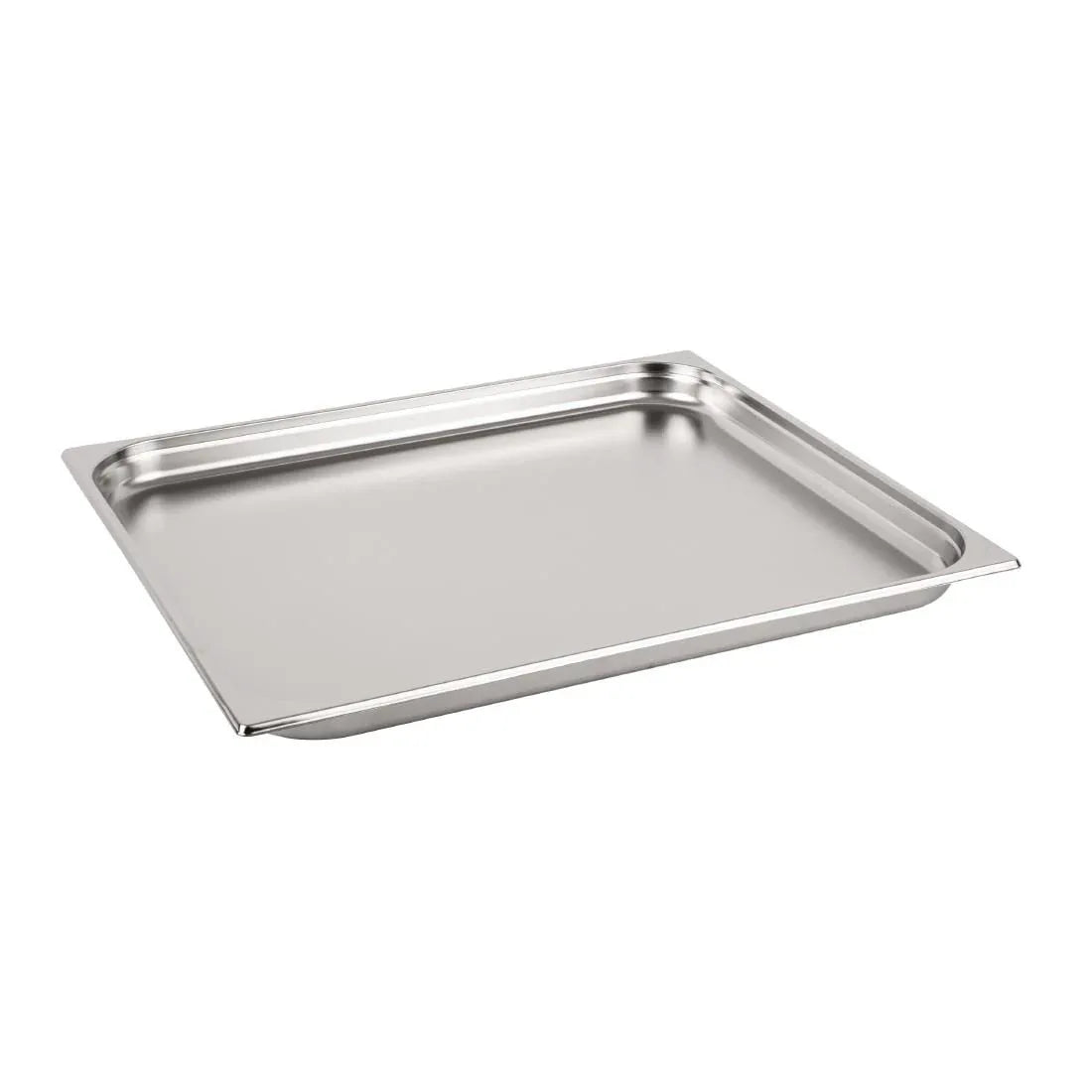 K801 Vogue Stainless Steel 2/1 Gastronorm Pan 40mm - JD Catering Equipment Solutions Ltd
