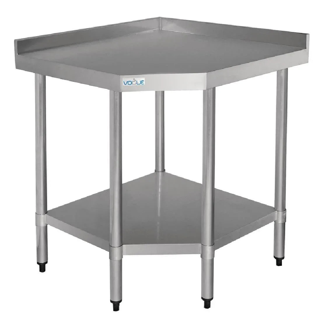 GL278 Vogue Stainless Steel Corner Table 700mm - JD Catering Equipment Solutions Ltd