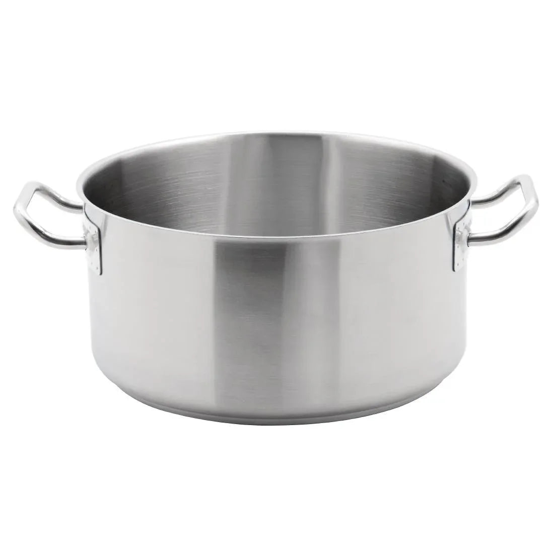 M942 Vogue Stainless Steel Stew pan 12.5Ltr - JD Catering Equipment Solutions Ltd