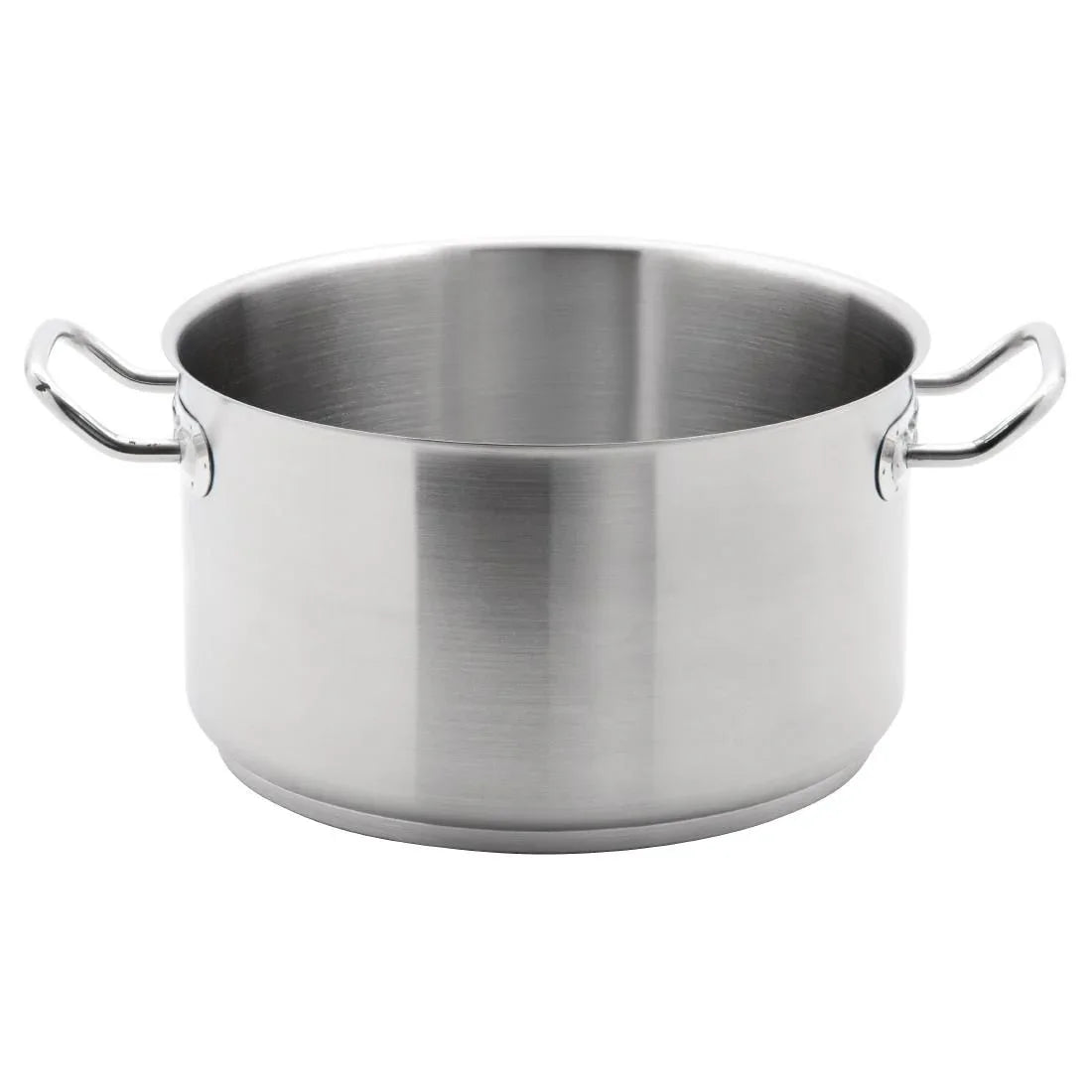 M941 Vogue Stainless Steel Stew pan 9.5Ltr - JD Catering Equipment Solutions Ltd