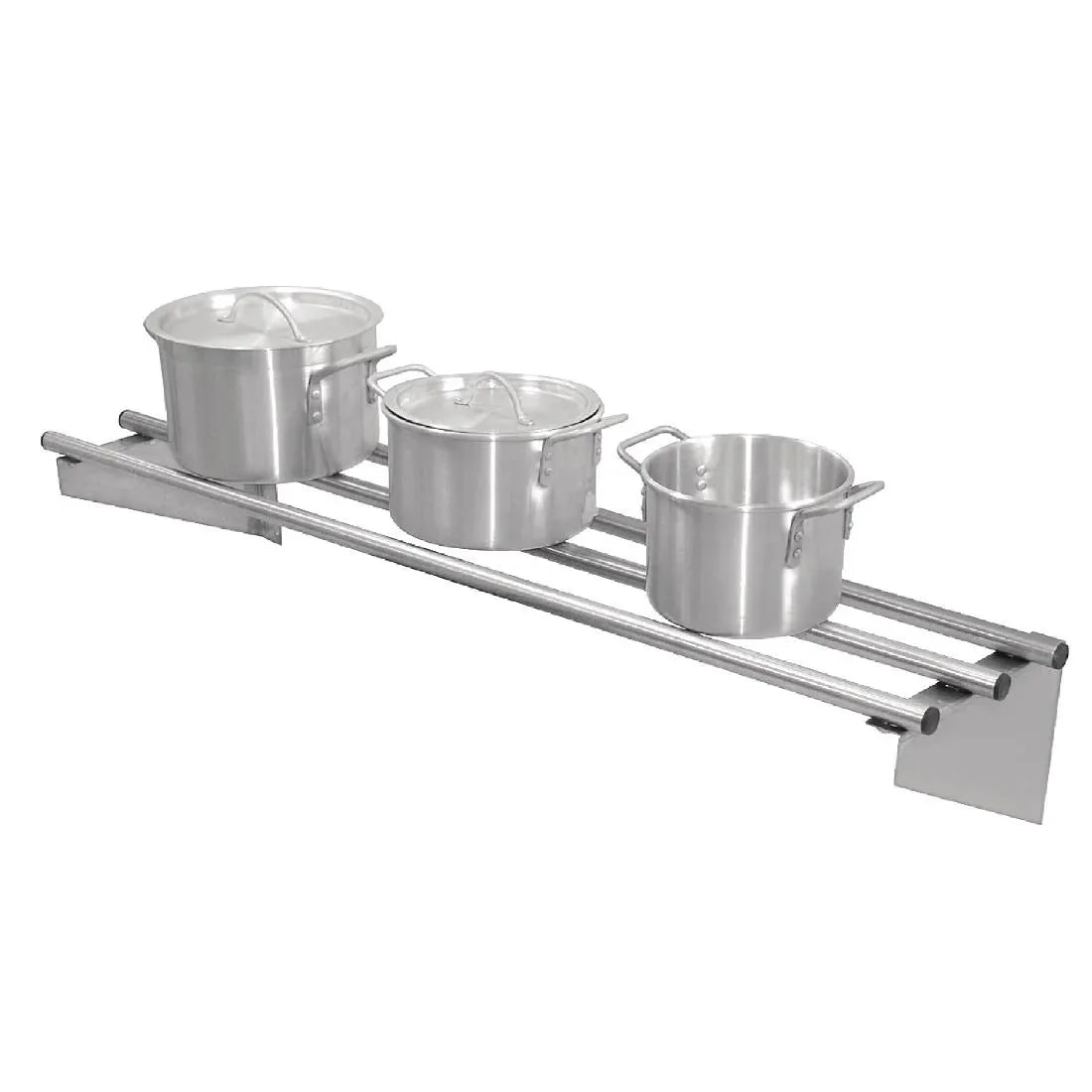 CD551 Vogue Stainless Steel Wall Shelf 1200mm - JD Catering Equipment Solutions Ltd