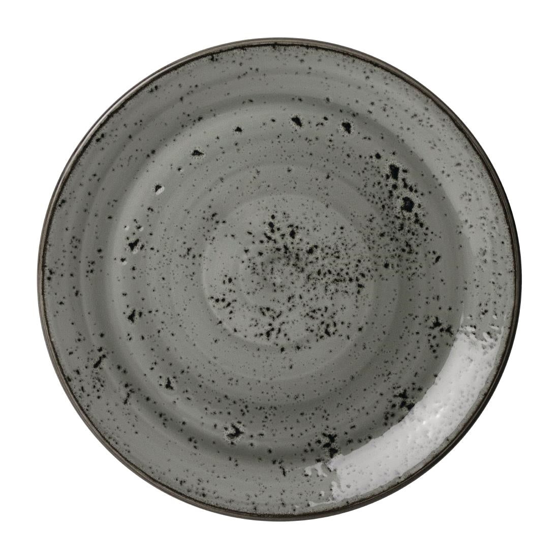 VV1866 Steelite Smoke Coupe Plates 203mm (Pack of 12)