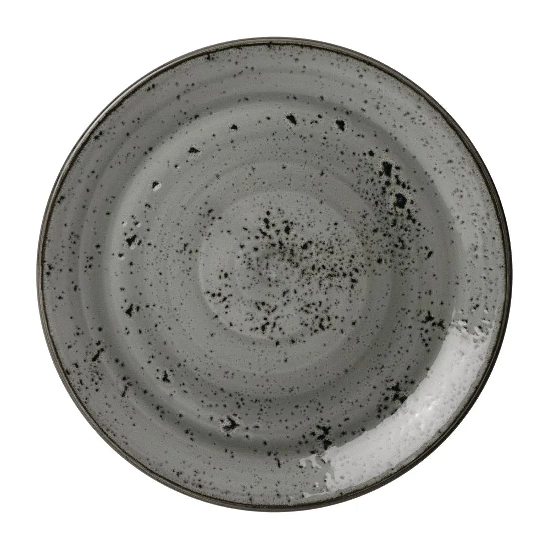 VV1865 Steelite Smoke Coupe Plates 255mm (Pack of 12) - JD Catering Equipment Solutions Ltd