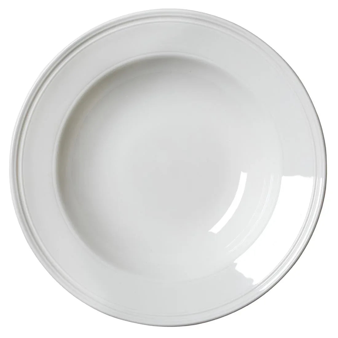 VV2385 Steelite Bead Rimmed Bowls 285mm (Pack of 6) - JD Catering Equipment Solutions Ltd