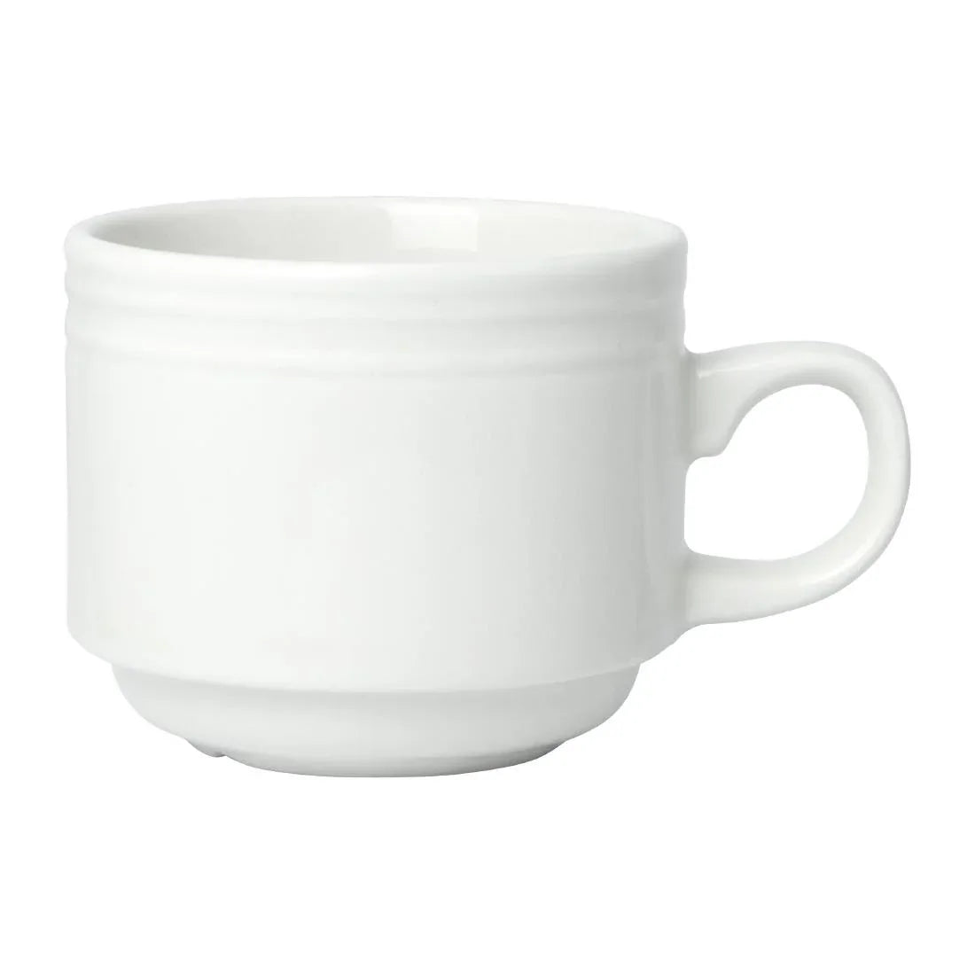 VV2394 Steelite Bead Stacking Cups 100ml (Pack of 12) - JD Catering Equipment Solutions Ltd