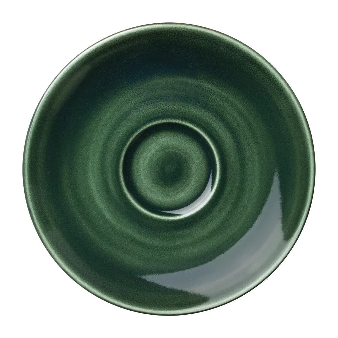 VV2419 Steelite Vesuvius Burnt Emerald Saucers 152mm (Pack of 12) - JD Catering Equipment Solutions Ltd