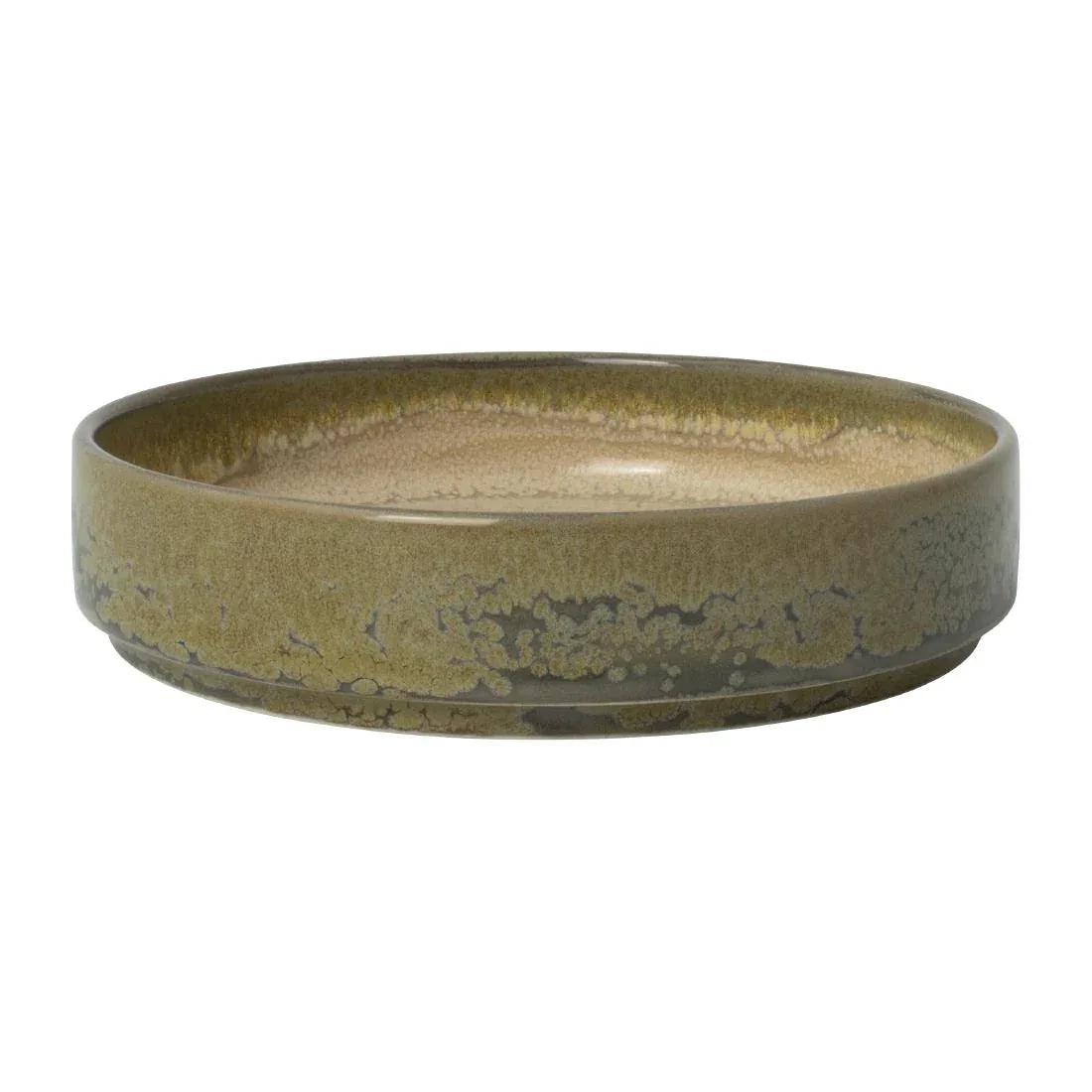VV2427 Steelite Aurora Revolution Granite Round Stacking Trays 135mm (Pack of 12) - JD Catering Equipment Solutions Ltd