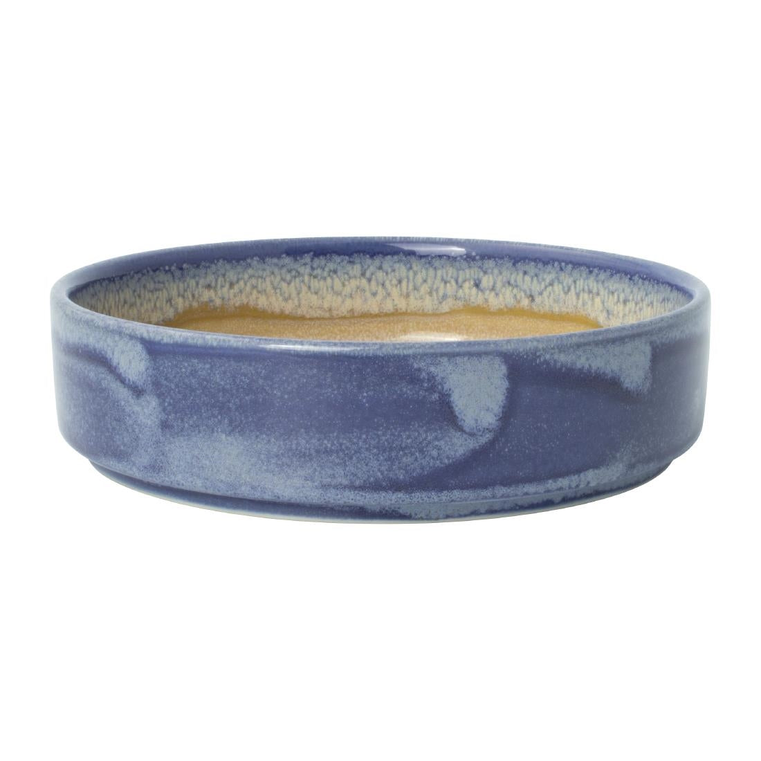 VV2457 Steelite Aurora Revolution Bluestone Round Stacking Trays 165mm (Pack of 12)