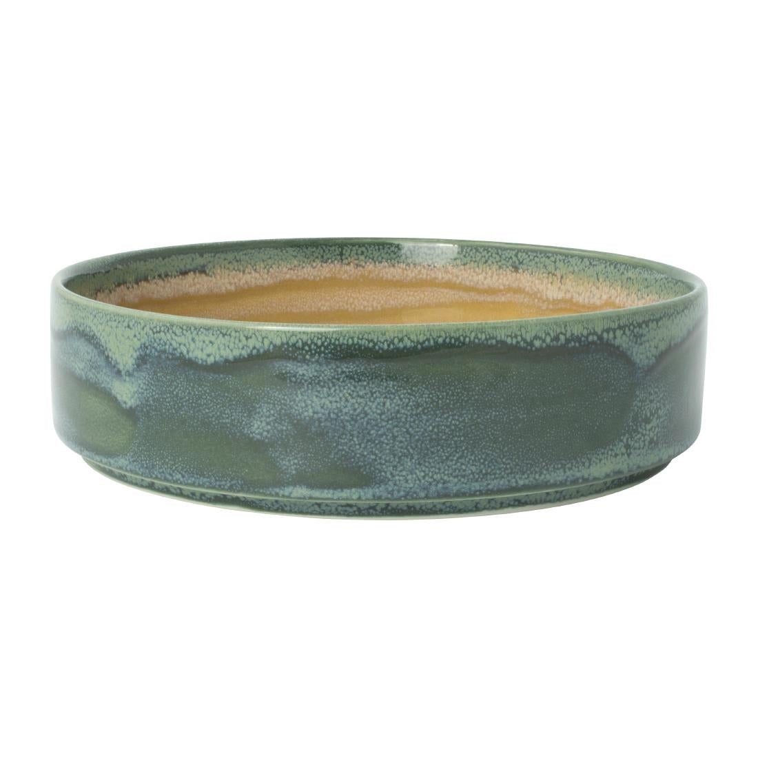 VV2477 Steelite Aurora Revolution Jade Round Stacking Trays 202mm (Pack of 12)