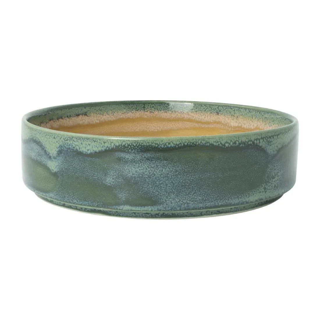 VV2477 Steelite Aurora Revolution Jade Round Stacking Trays 202mm (Pack of 12) - JD Catering Equipment Solutions Ltd