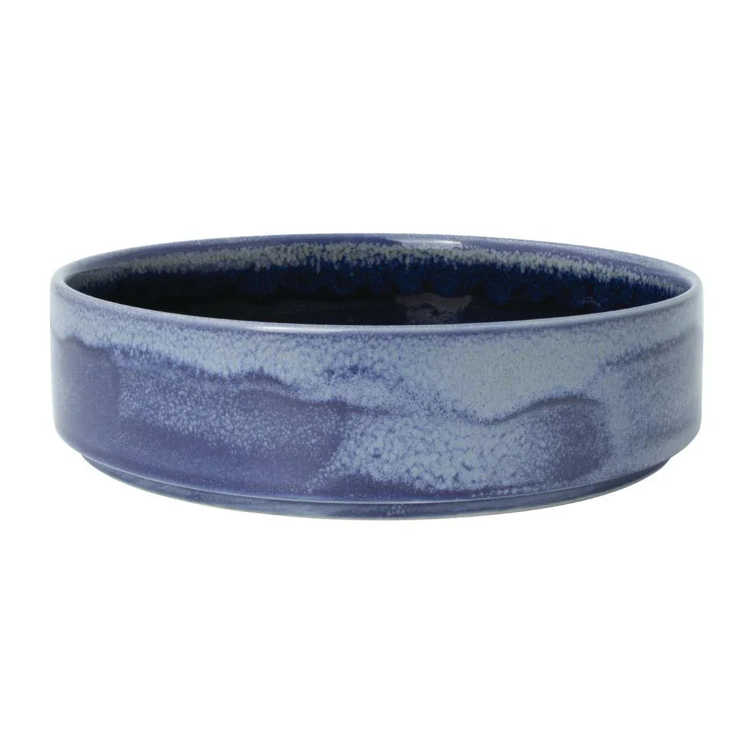 VV2498 Steelite Aurora Vesuvius Round Stacking Trays Lapis 202mm (Pack of 12) - JD Catering Equipment Solutions Ltd