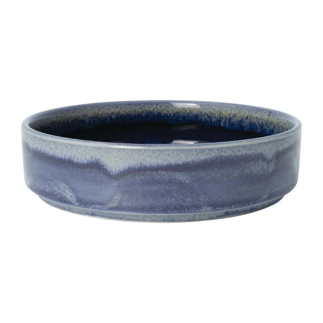 VV2499 Steelite Aurora Vesuvius Round Stacking Trays Lapis 165mm (Pack of 12) - JD Catering Equipment Solutions Ltd