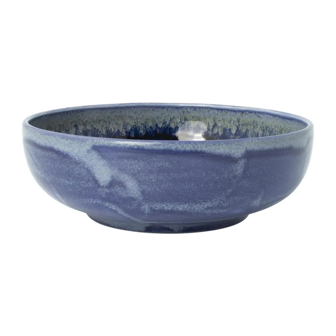 VV2507 Steelite Aurora Vesuvius Bowls Lapis 175mm (Pack of 12) - JD Catering Equipment Solutions Ltd