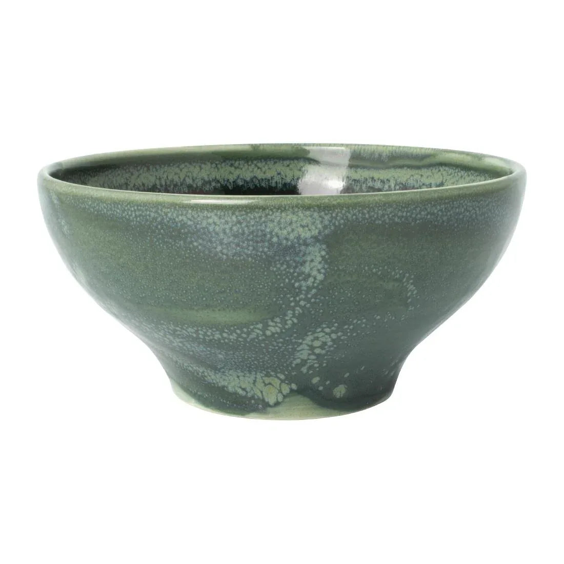 VV2525 Steelite Aurora Vesuvius Burnt EmeraldTulip Bowls 140mm (Pack of 12) - JD Catering Equipment Solutions Ltd
