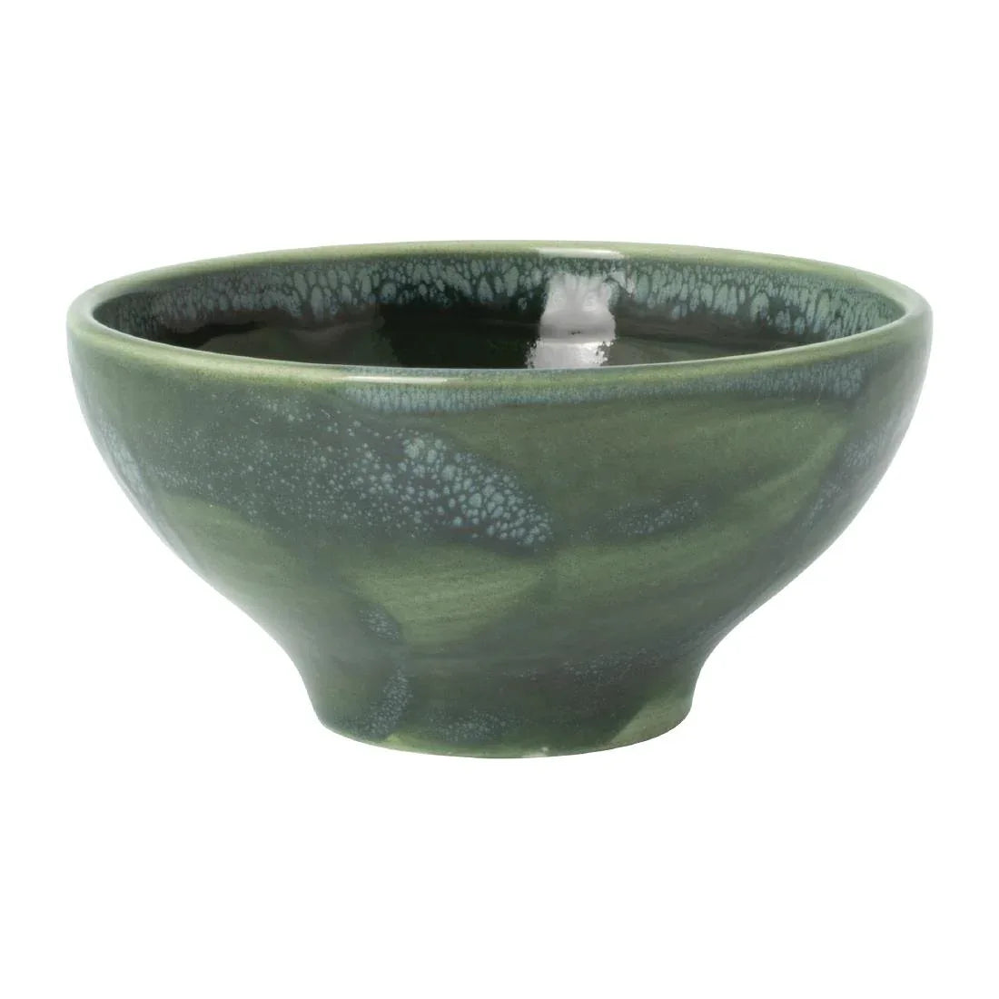 VV2526 Steelite Aurora Vesuvius Burnt EmeraldTulip Bowls 103mm (Pack of 12) - JD Catering Equipment Solutions Ltd