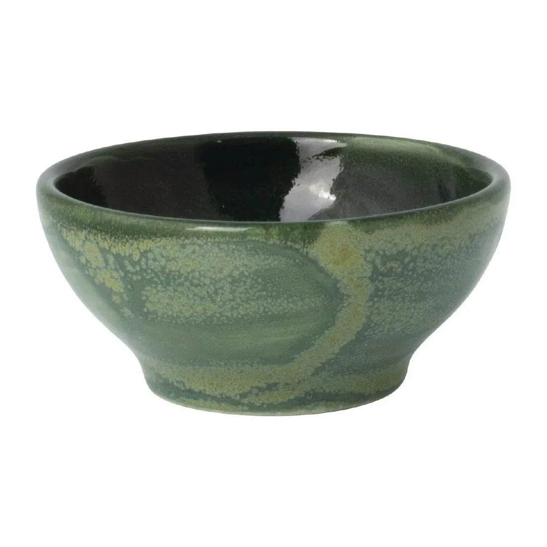 VV2527 Steelite Aurora Vesuvius Burnt EmeraldTulip Bowls 70mm (Pack of 12) - JD Catering Equipment Solutions Ltd