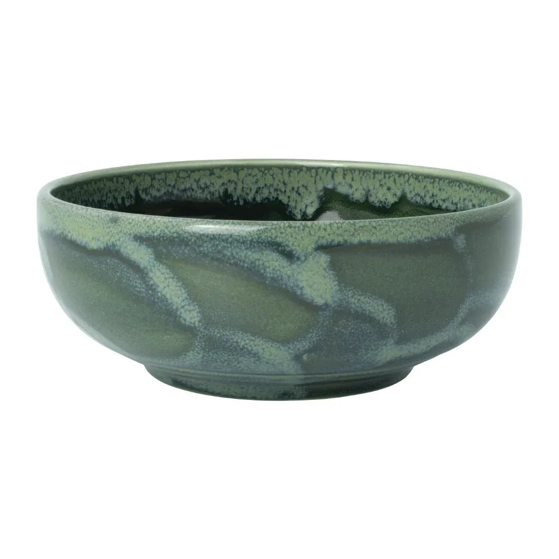 VV2529 Steelite Aurora Vesuvius Burnt Emerald Bowls 155mm (Pack of 12) - JD Catering Equipment Solutions Ltd