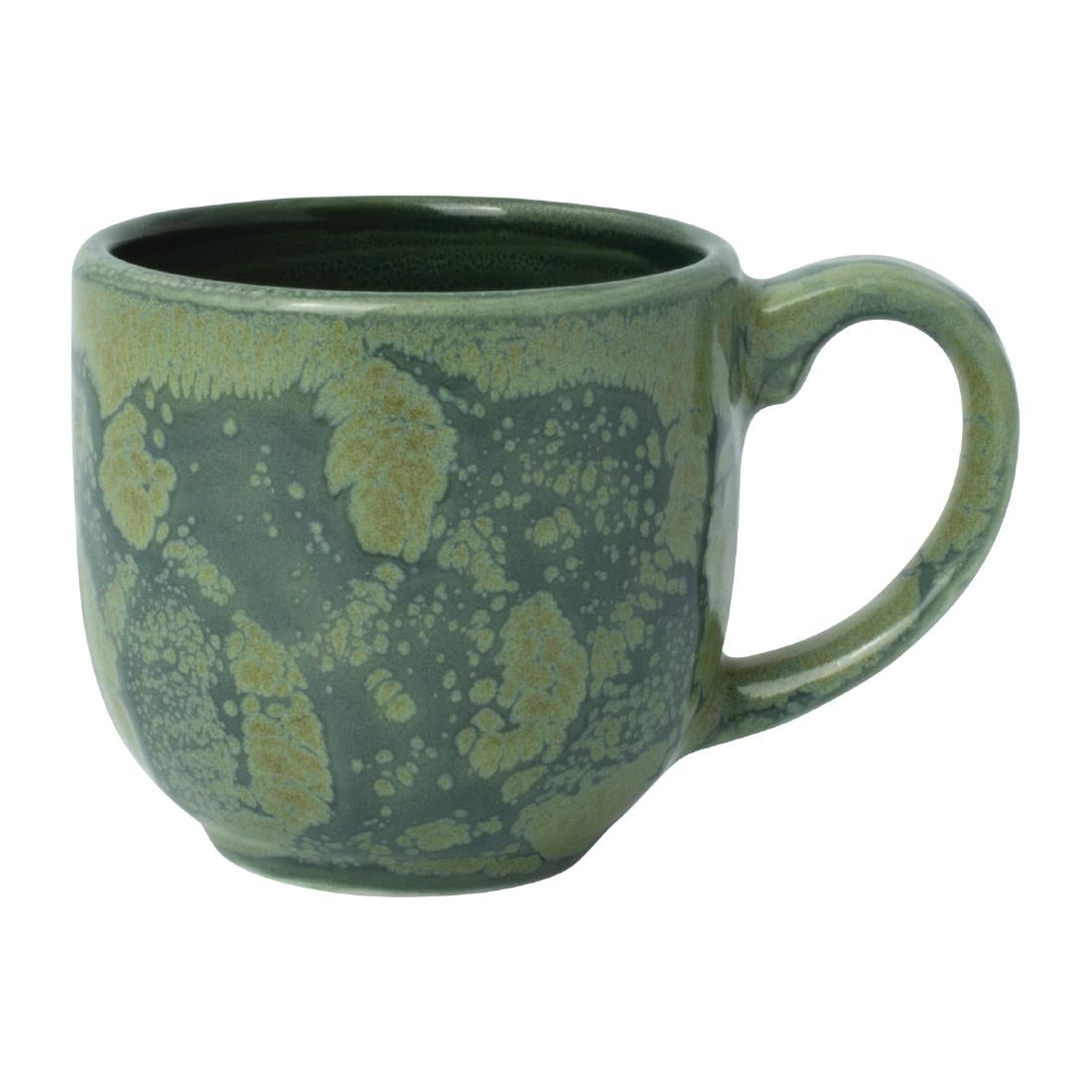 VV2536 Steelite Aurora Vesuvius Burnt Emerald Mugs City 114ml 4oz (Pack of 12)