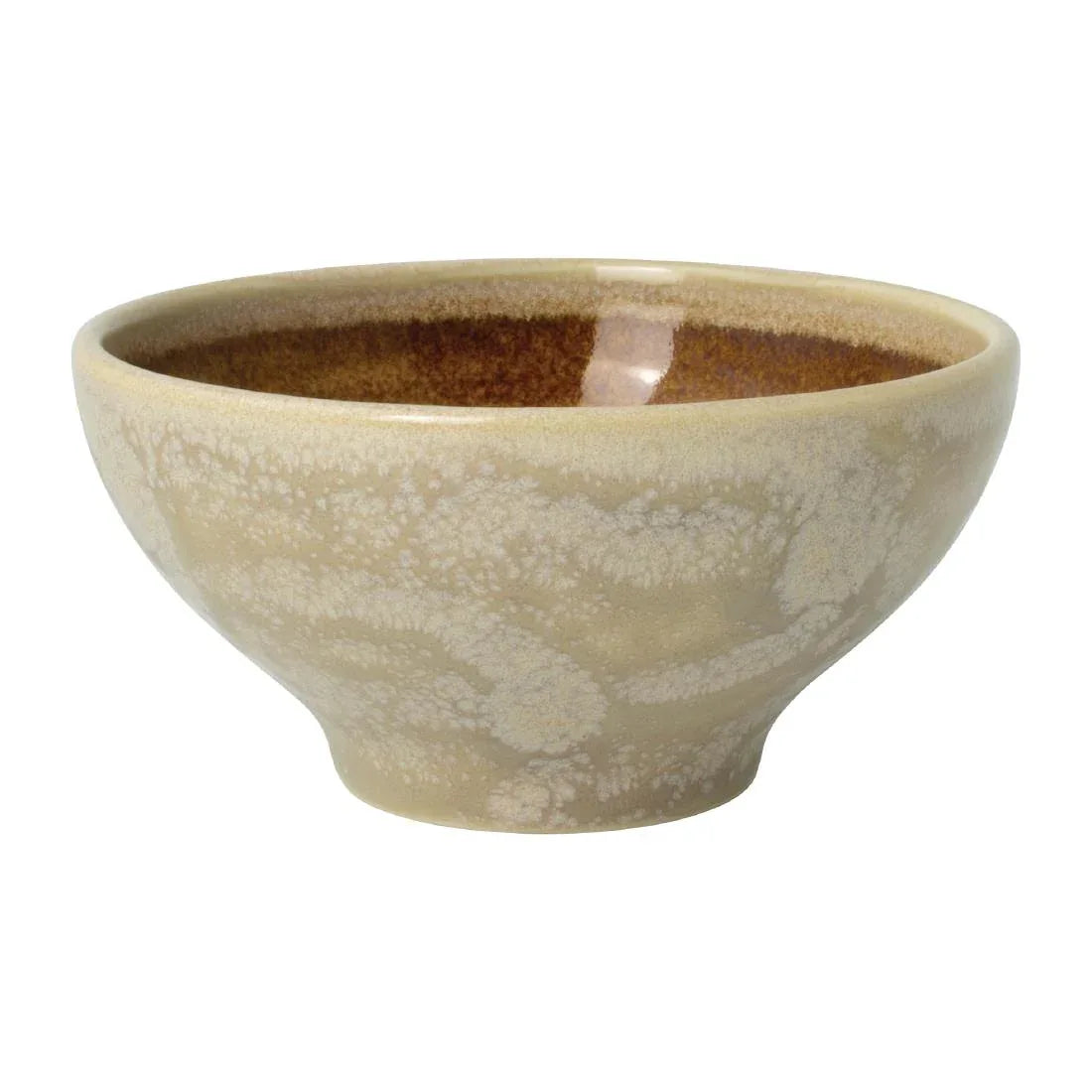 VV2547 Steelite Aurora Vesuvius AmberTulip Bowls 103mm (Pack of 12) - JD Catering Equipment Solutions Ltd