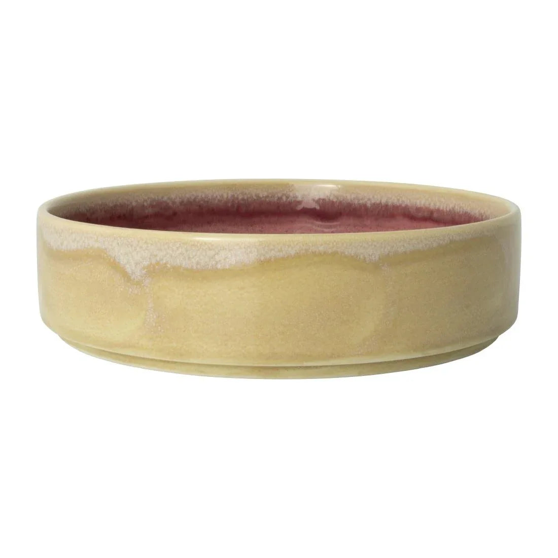 VV2561 Steelite Aurora Vesuvius Rose Quartz Trays Round 203mm (Pack of 12) - JD Catering Equipment Solutions Ltd