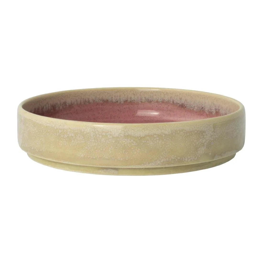 VV2563 Steelite Aurora Vesuvius Rose Quartz Trays Round 140mm (Pack of 12) - JD Catering Equipment Solutions Ltd