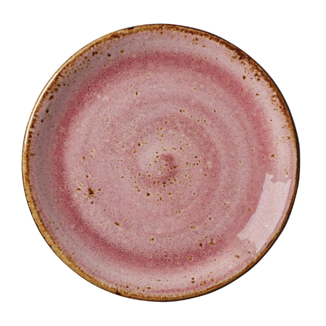 VV2585 Steelite Craft Raspberry Plate Coupe 153mm (Pack of 12)