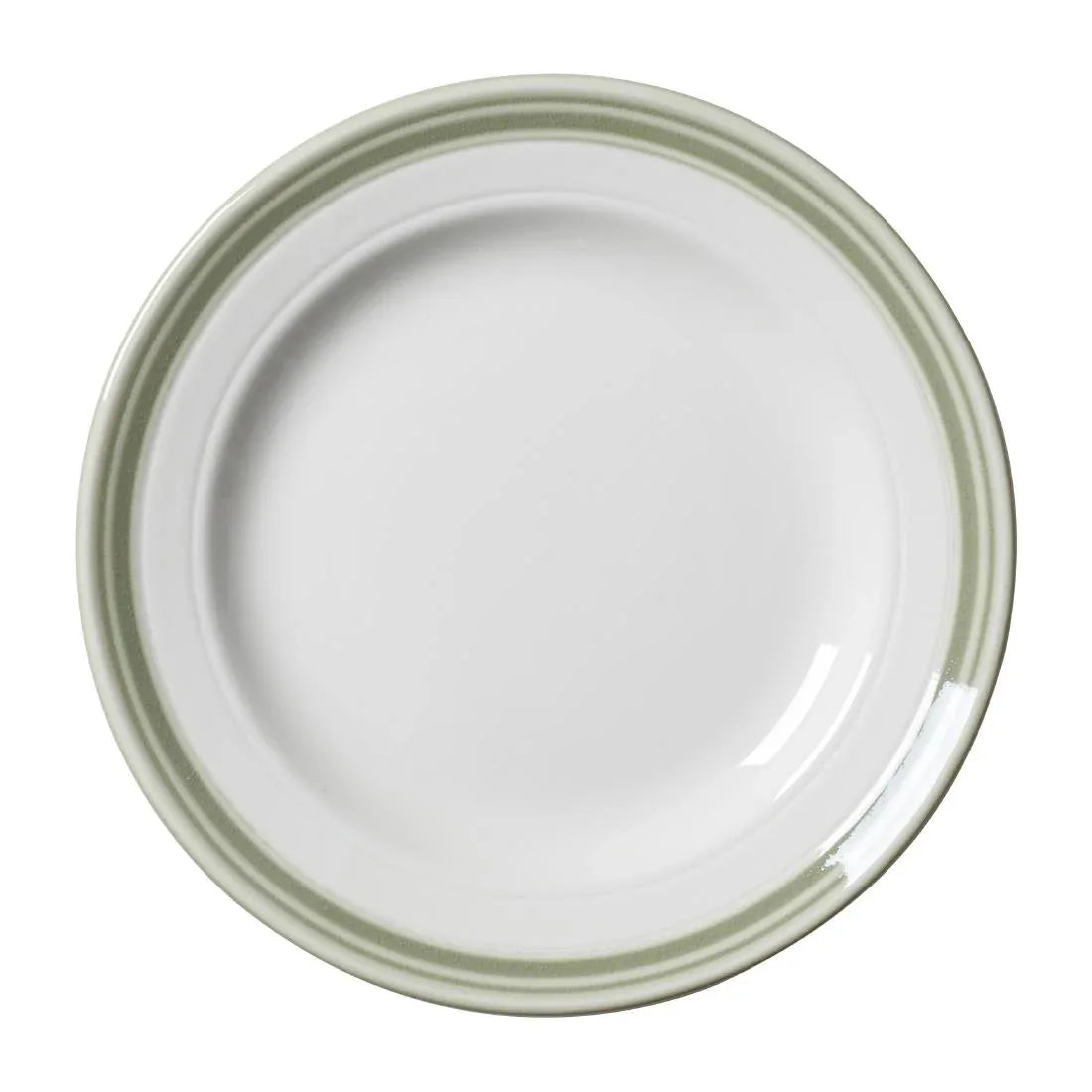 VV2654 Steelite Bead Sage Plates 165mm (Pack of 12) - JD Catering Equipment Solutions Ltd