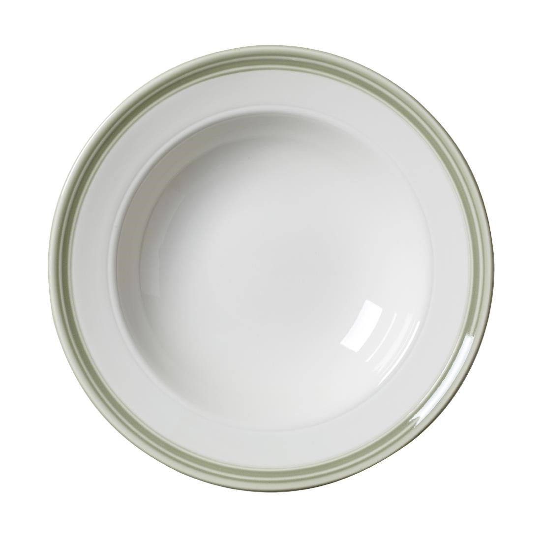 VV2657 Steelite Bead Sage Pasta Plates 240mm (Pack of 12)