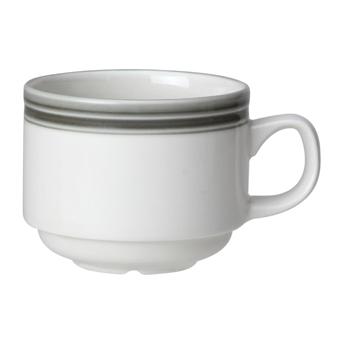 VV2670 Steelite Bead Truffle Stacking Cups 200ml (Pack of 12)