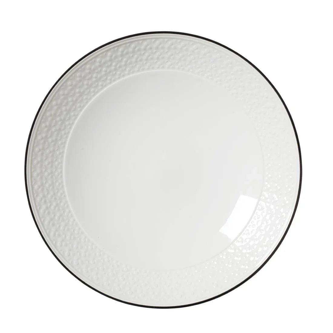 VV2678 Steelite Bead Black Band Coupe Bowls 252mm (Pack of 12) - JD Catering Equipment Solutions Ltd