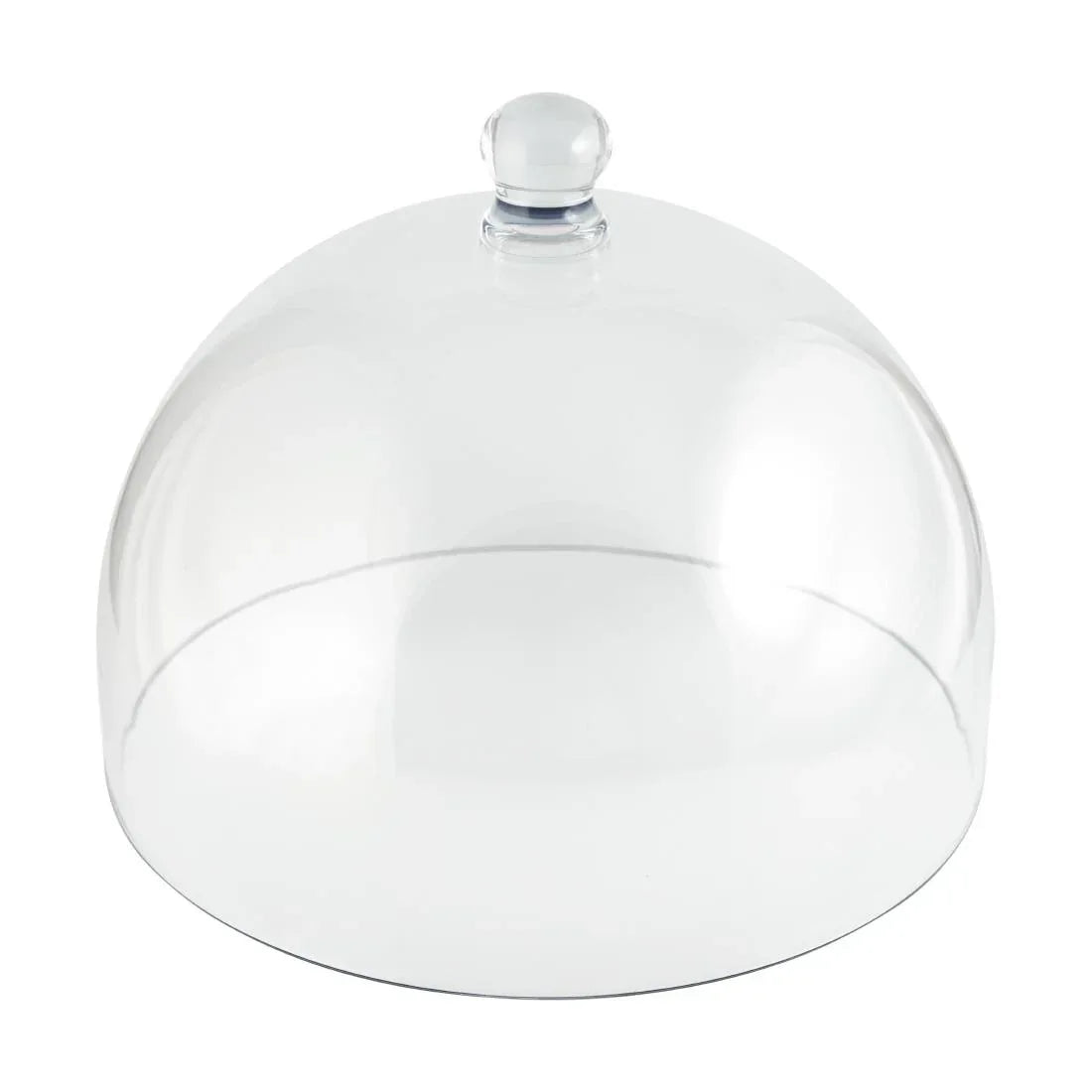 VV3413 Steelite Creations Polycrystal Clear Dome Cover 312 Diax231mm (Box 1)(Direct) - JD Catering Equipment Solutions Ltd
