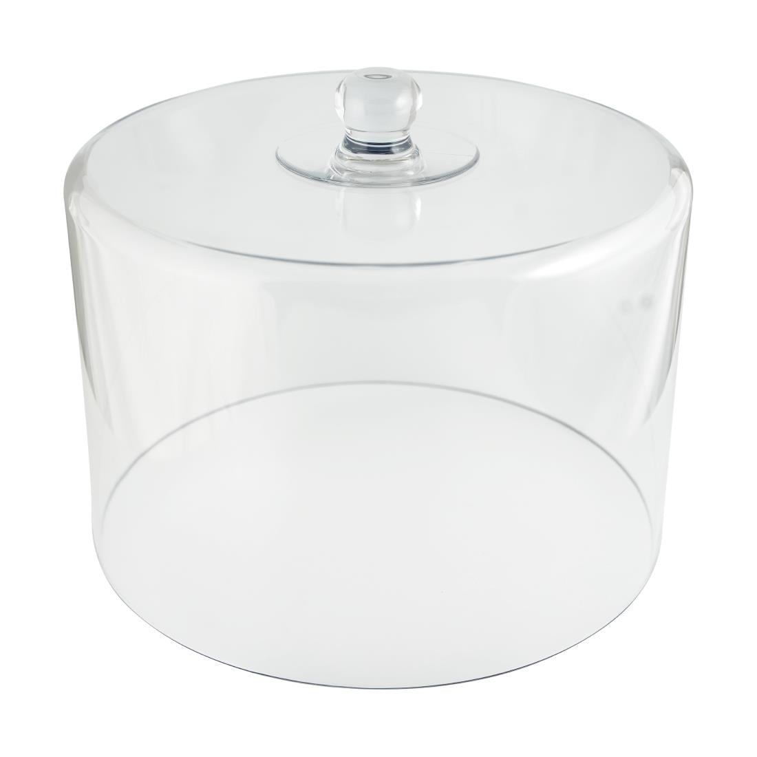 VV3414 Steelite Creations Polycrystal Clear Dome Cover 312 Diax250mm H(Box 1)(Direct)