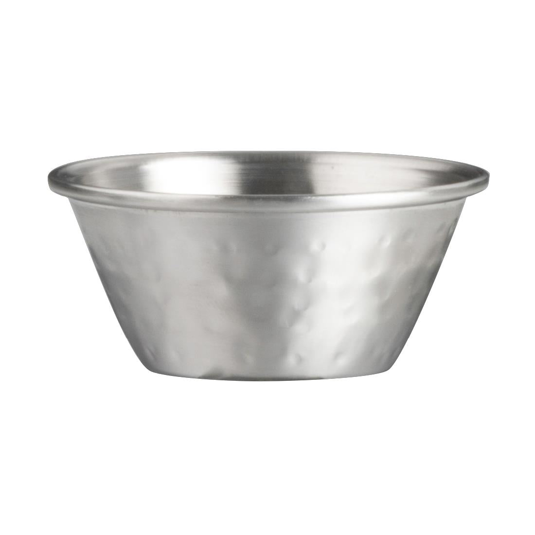 VV3418 Steelite Creations Metal Hammered Ramekin 50ml (Box 48)(Direct)