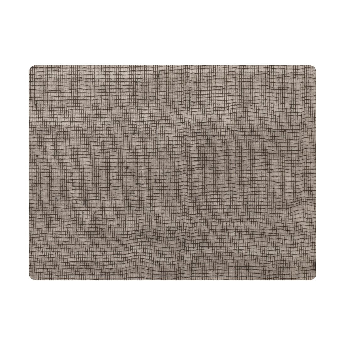 VV3422 Steelite Modern Twist Silicone Placemat Chocolate 305x400mm (Box 12)(Direct)