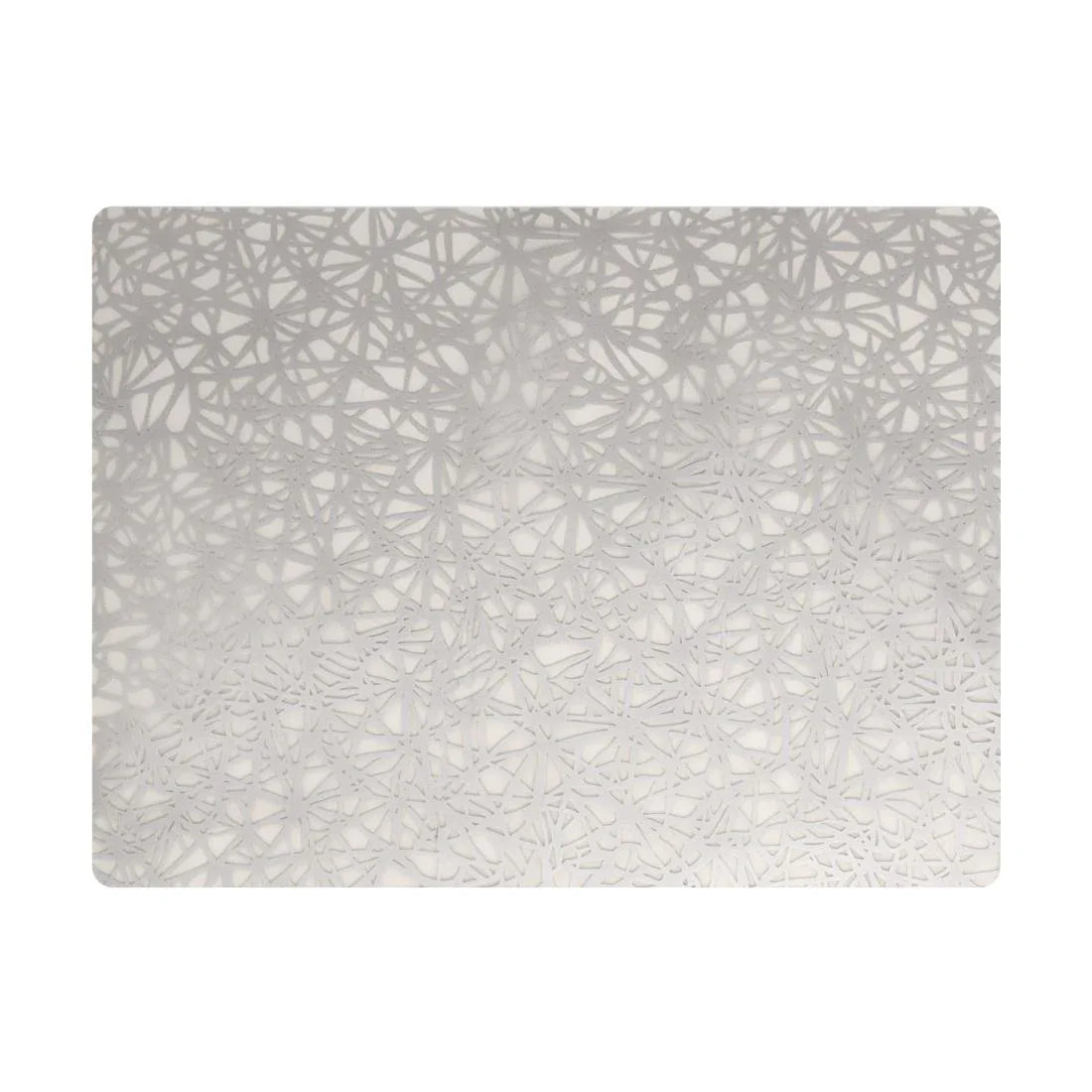 VV3426 Steelite Modern Twist Silicone Placemat Silver Twine 305x406mm (Box 12)(Direct) - JD Catering Equipment Solutions Ltd