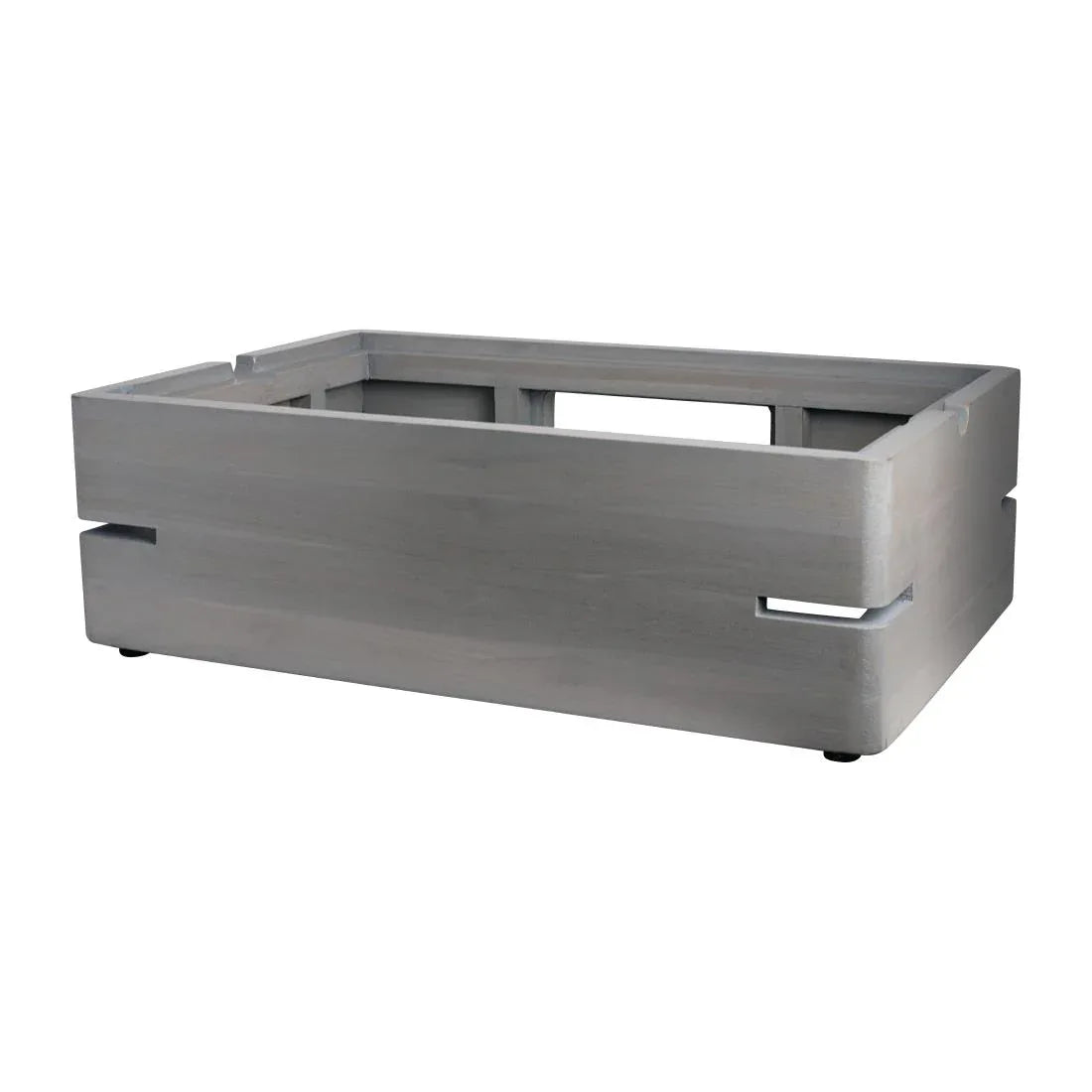 VV3448 Steelite Fusion Buffet Riser Gastronorm 1/1 Grey Wash - JD Catering Equipment Solutions Ltd
