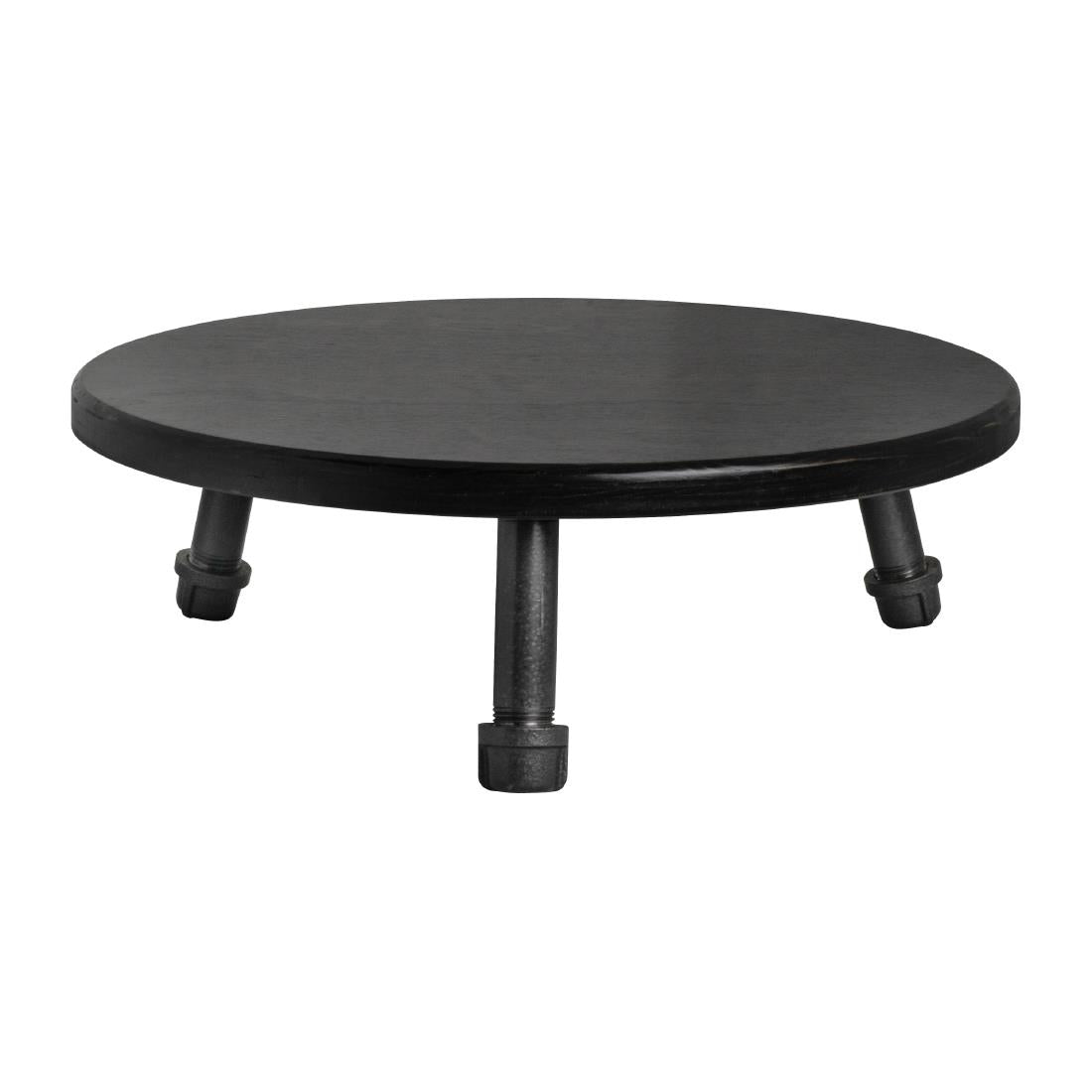 VV3457 Steelite Gun Metal Pipe Stand Short Leg 355x95mm