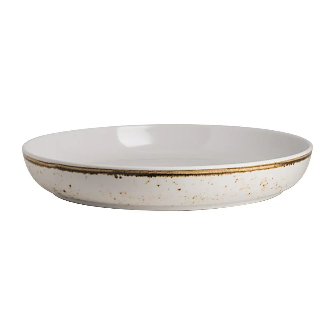 VV3462 Steelite Craft White Buffet Medium Low Bowls 330mm (Pack of 12) - JD Catering Equipment Solutions Ltd