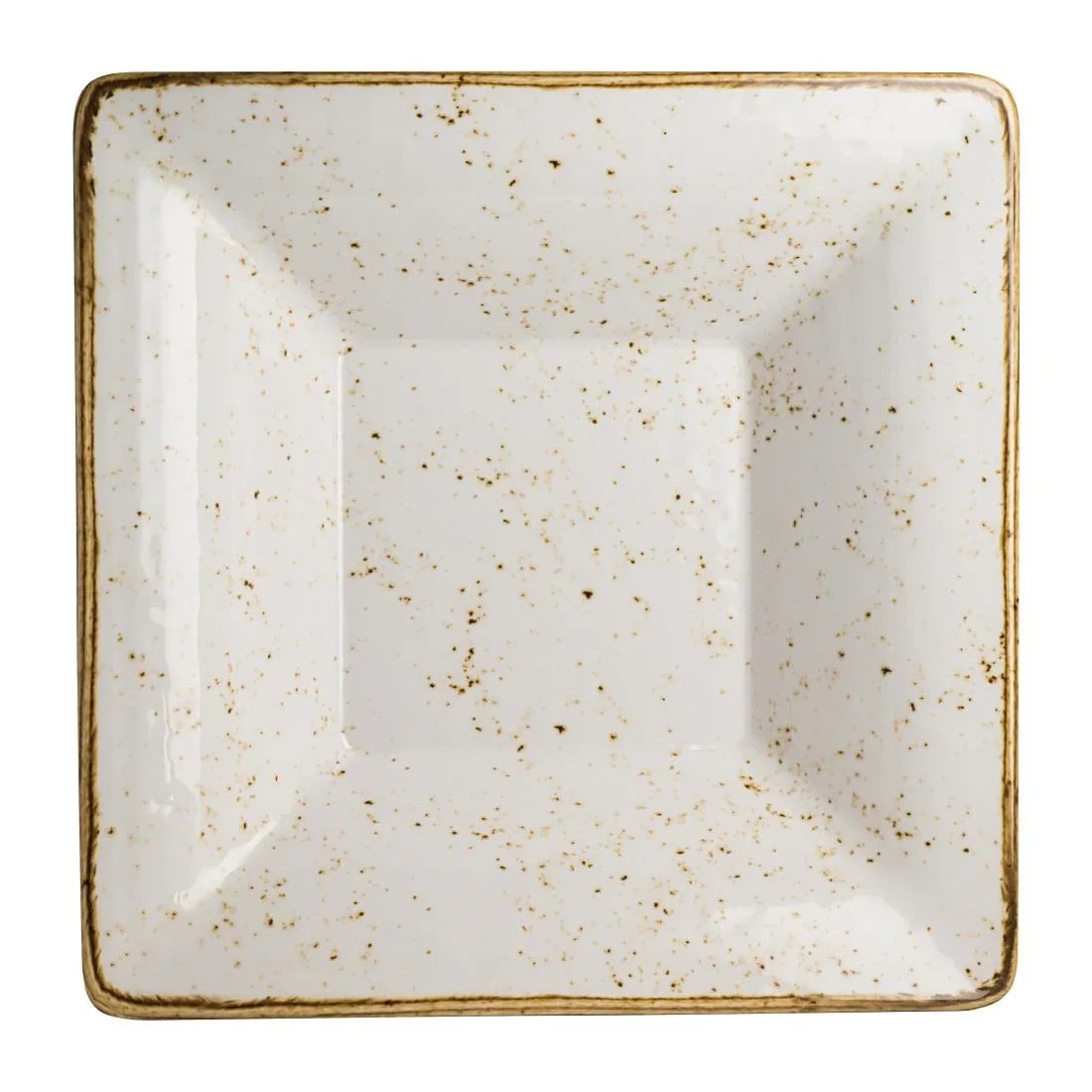 VV3466 Steelite Craft White Buffet Square Pebble Bowls 381mm (Pack of 3) - JD Catering Equipment Solutions Ltd