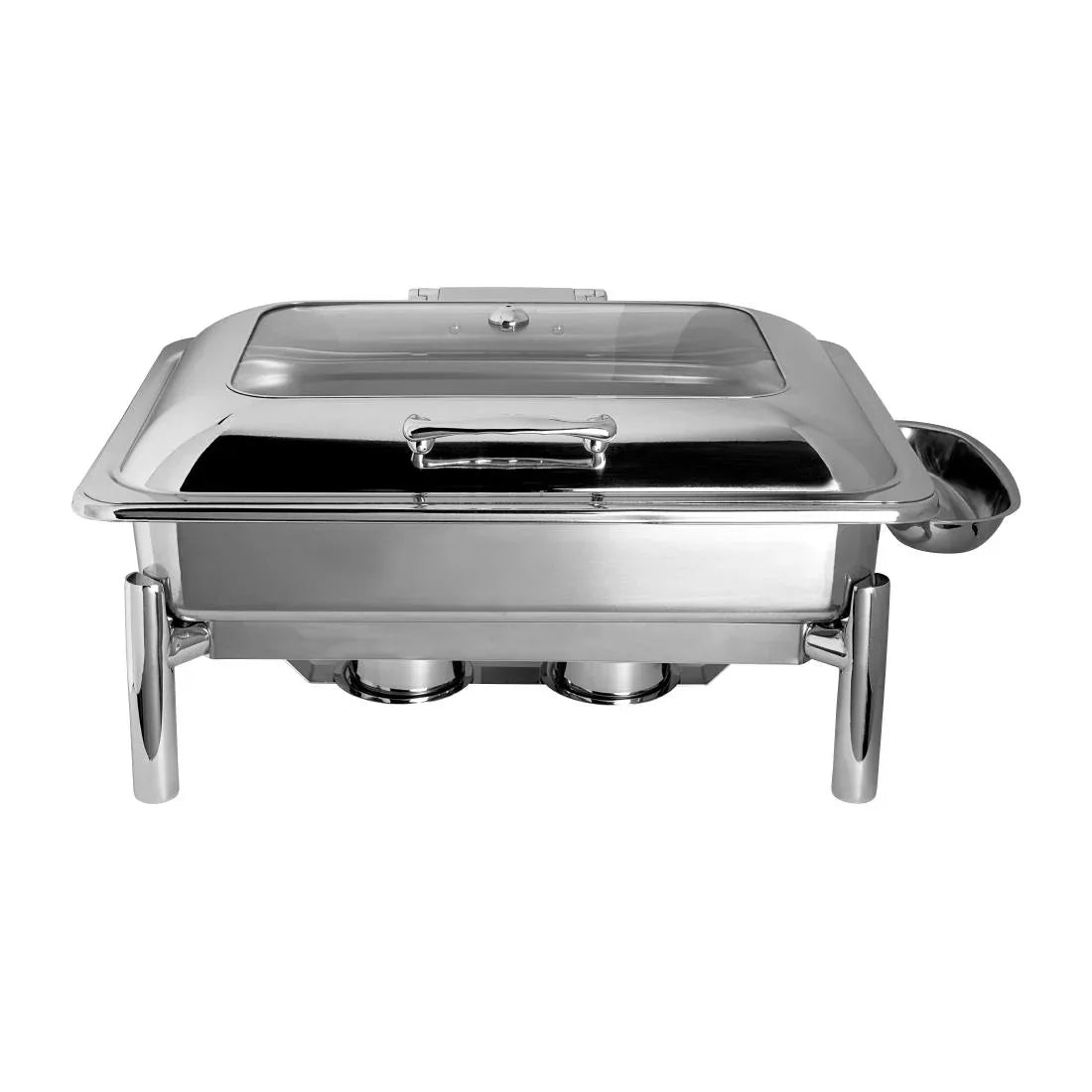 VV3470 Steelite Creations Rect Chafing Dish With Stand 572x432x298mm - JD Catering Equipment Solutions Ltd
