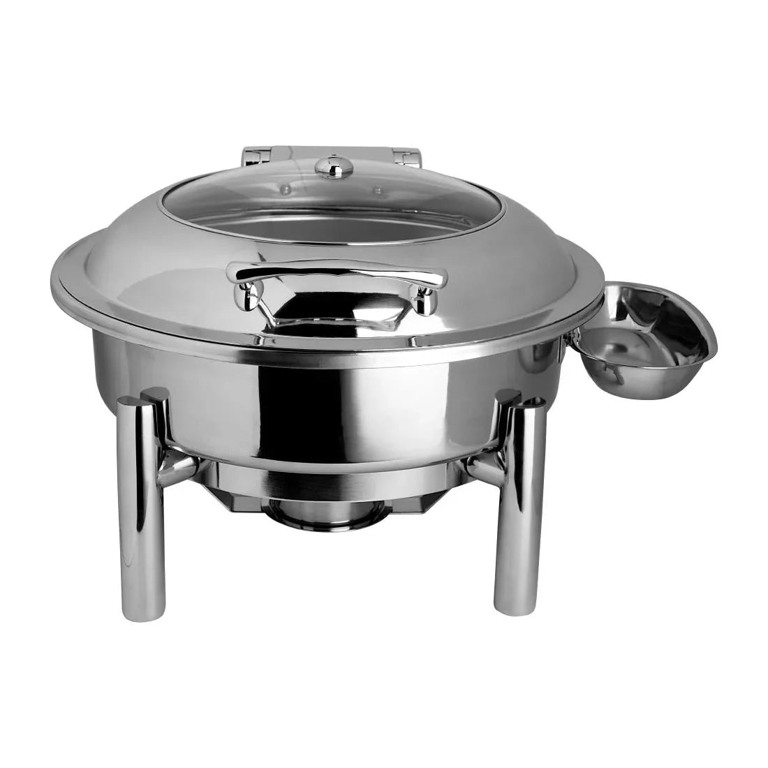 VV3472 Steelite Creations Round Chafing Dish Stand 286x165mm - JD Catering Equipment Solutions Ltd