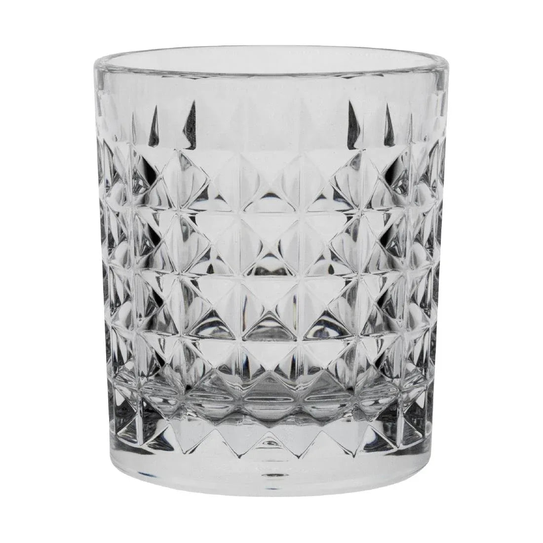 VV3492 Steelite Highland Clear Cut Tumbler 266ml (Box 24)(Direct) - JD Catering Equipment Solutions Ltd