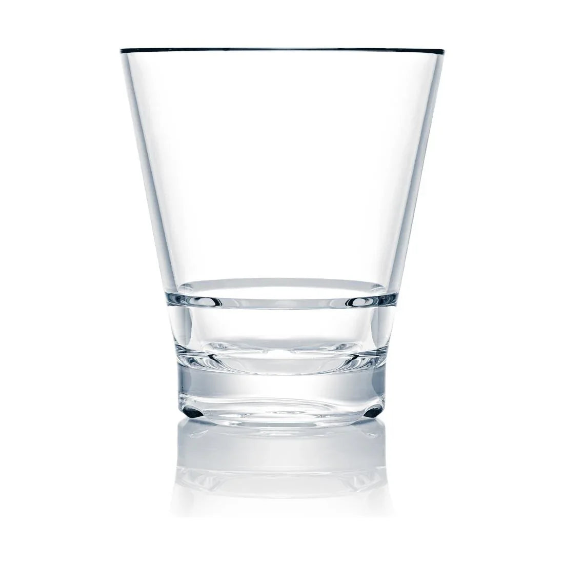 VV3568 Steelite Capella Stack Clear Short Double Rocks 414ml (Box 12)(Direct) - JD Catering Equipment Solutions Ltd