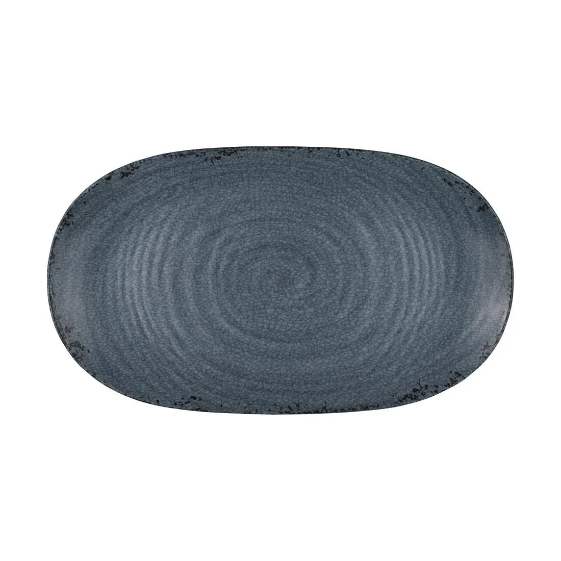 VV3588 Steelite Creations Pompeii Slate Platter 355.6x203.2mm (Box 12)(Direct) - JD Catering Equipment Solutions Ltd
