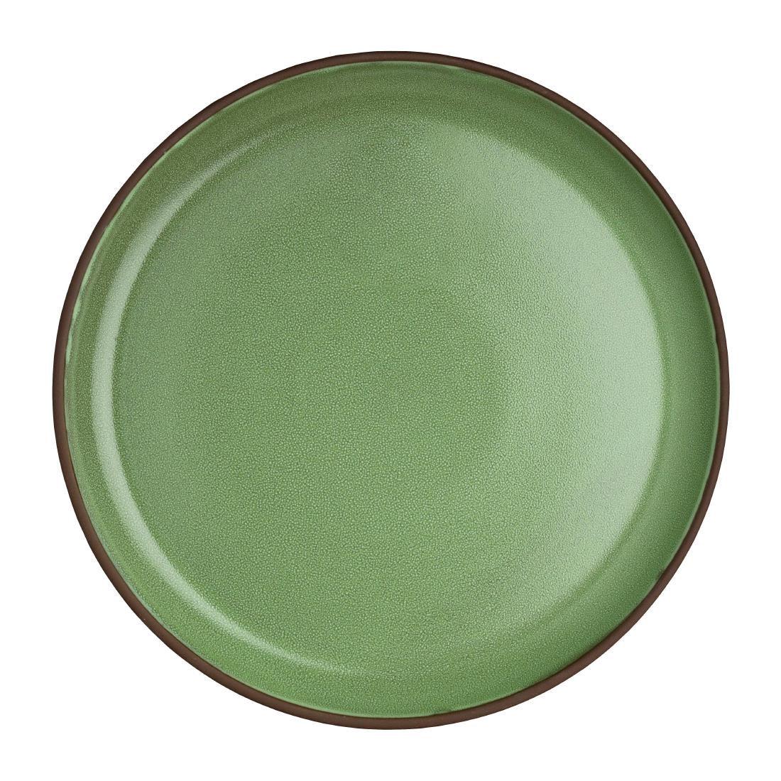 VV3657 Maham Studio Spice Cardamon Plates 240mm (Pack of 12) - JD Catering Equipment Solutions Ltd