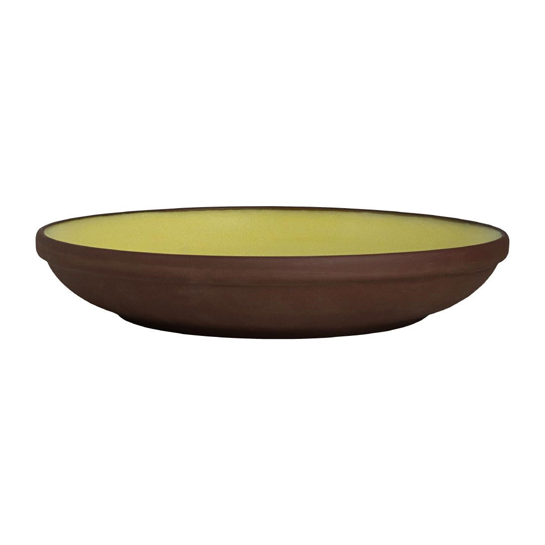 VV3672 Maham Studio Spice Saffron Deep Plates 220x40mm (Pack of 12)
