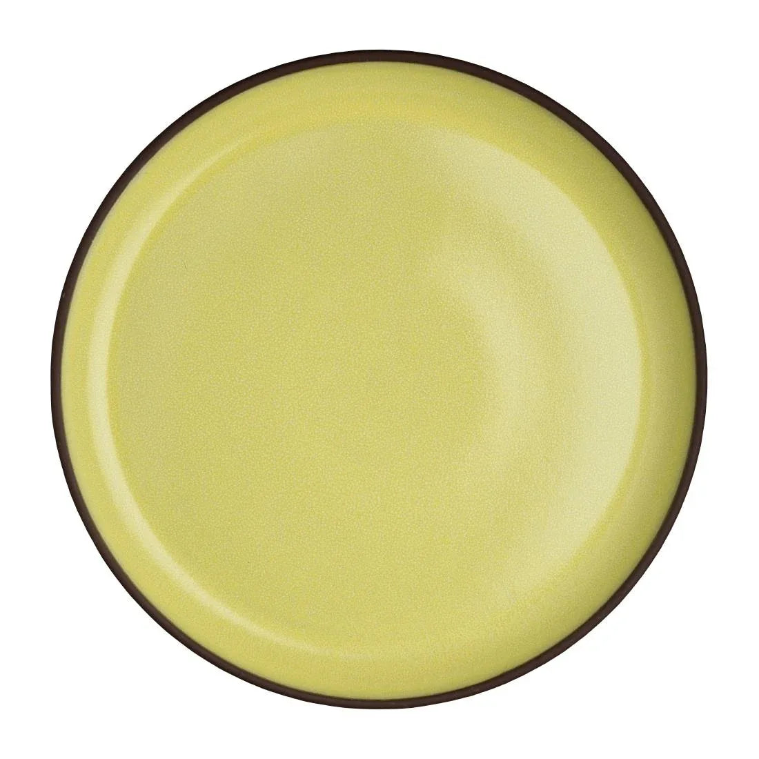 VV3673 Maham Studio Spice Saffron Plates 240mm (Pack of 12) - JD Catering Equipment Solutions Ltd